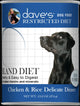 dave's Rest. Bland Diet Chkn 13.2oz, Dog