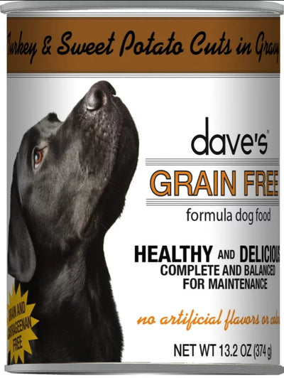 dave's Gr Free Turkey Sw Pot 13oz, Dog