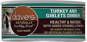 dave's Turkey & Giblets Dinner 5.5oz Cat