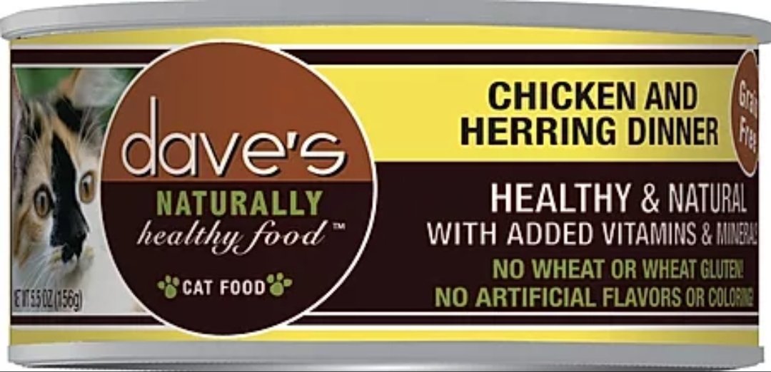 dave's Chicken Herring 5.5oz, Cat