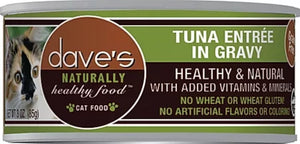 dave's Tuna Entree' in Gravy 3oz Cat