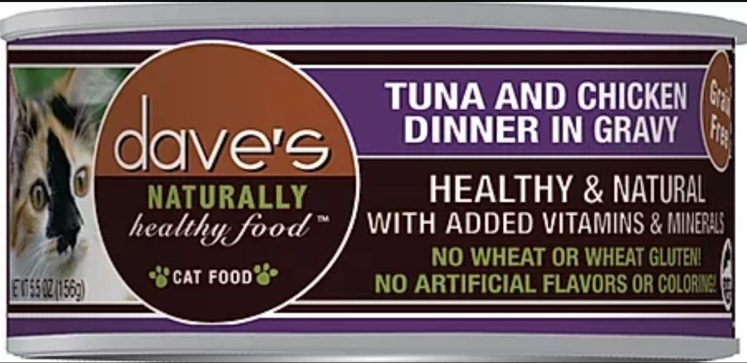 dave's Tuna & Chicken D Gravy 3oz Cat