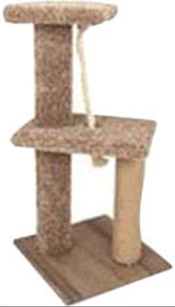 2 Story Tease Cat Furniture w/Laminate Base