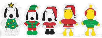 Peanuts Holiday Plush Toy 6"