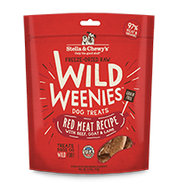 Wild Weenies Red Meat Treat 3.25oz Stel