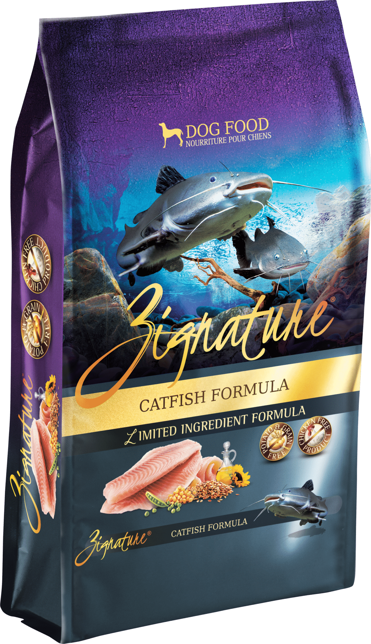 Zignature Catfish Formula 25# Dog