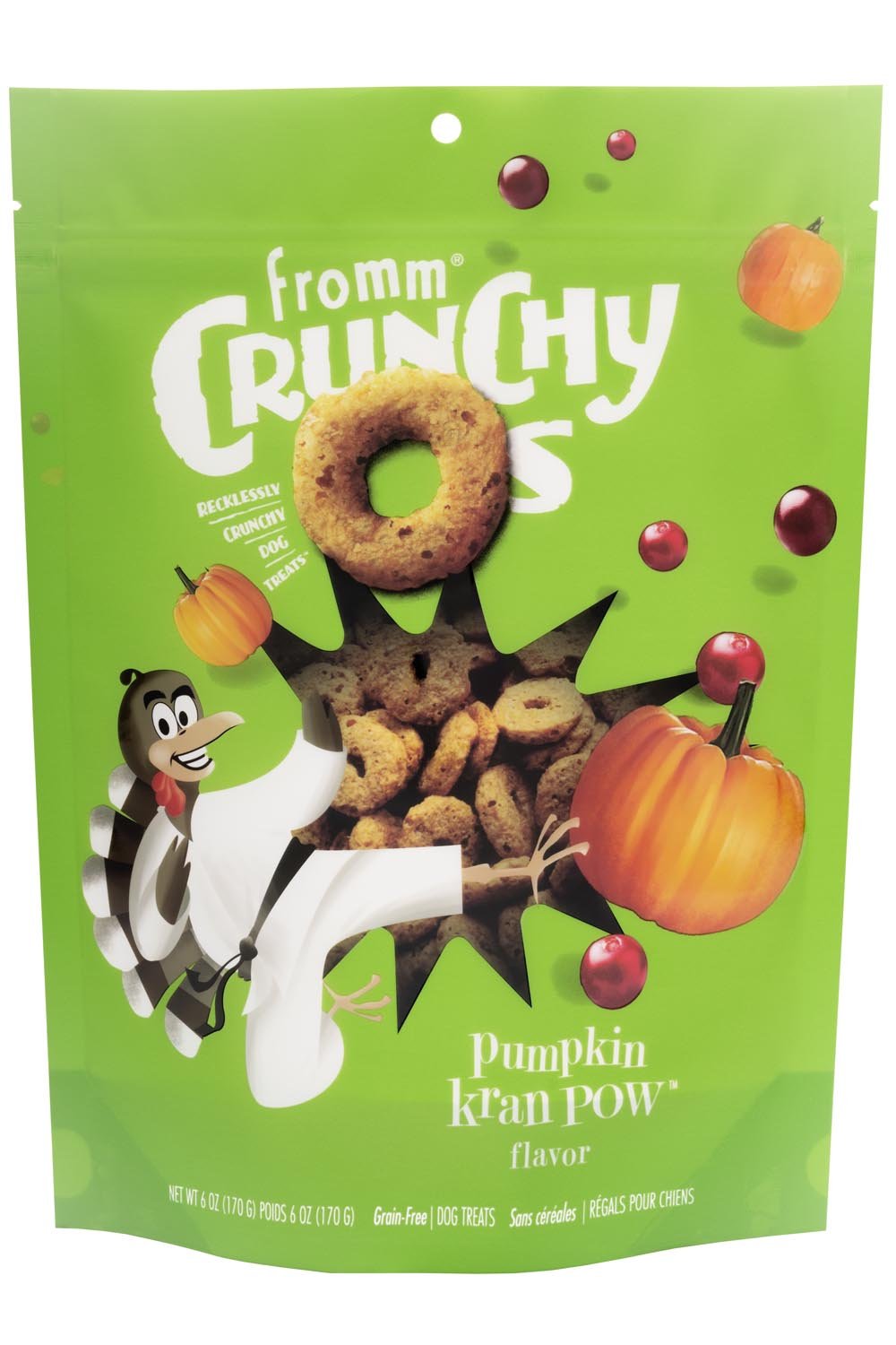Fromm Crunchy O's Pumpkin Kran P 6oz