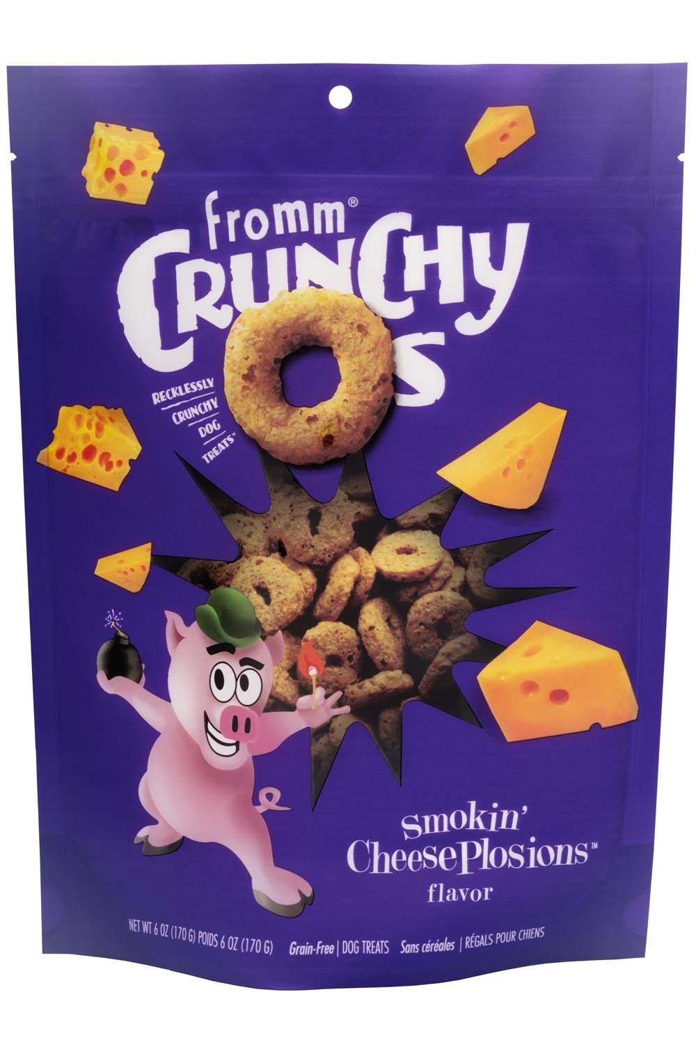 Fromm Crunchy O's Smokin' CheeseP 6oz