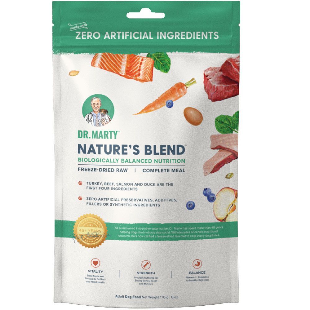 Dr. Marty Nature's Blend Freeze-Dried Raw Complete Meal