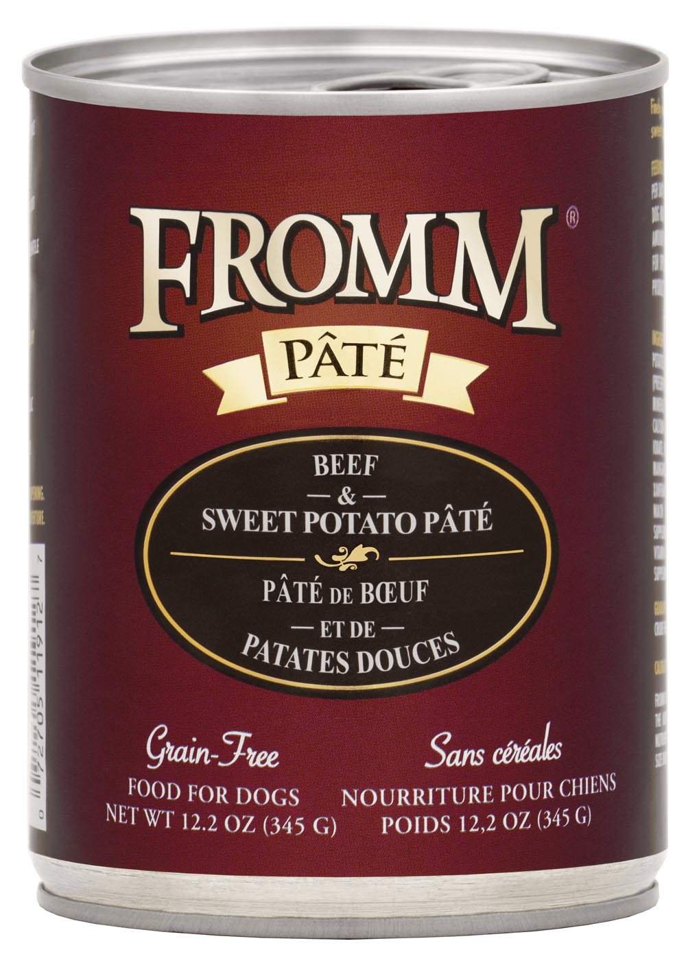 Fromm GF Beef SwPot Pate' Dog 12.2oz
