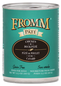 Fromm Gold Dog Chkn/Duck Pate' 12.2oz