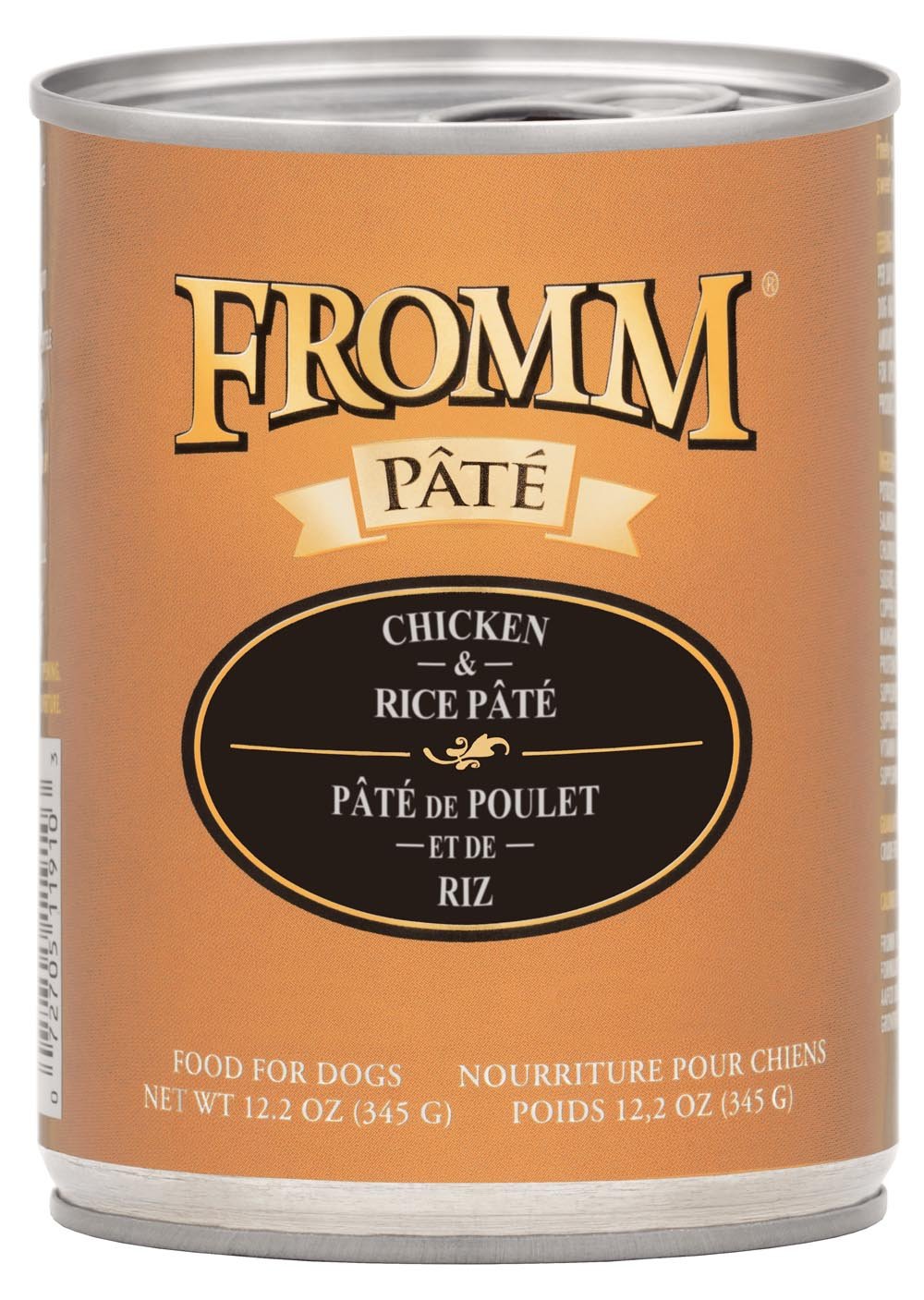 Fromm Chicken & Rice Pate Dog 12.2oz
