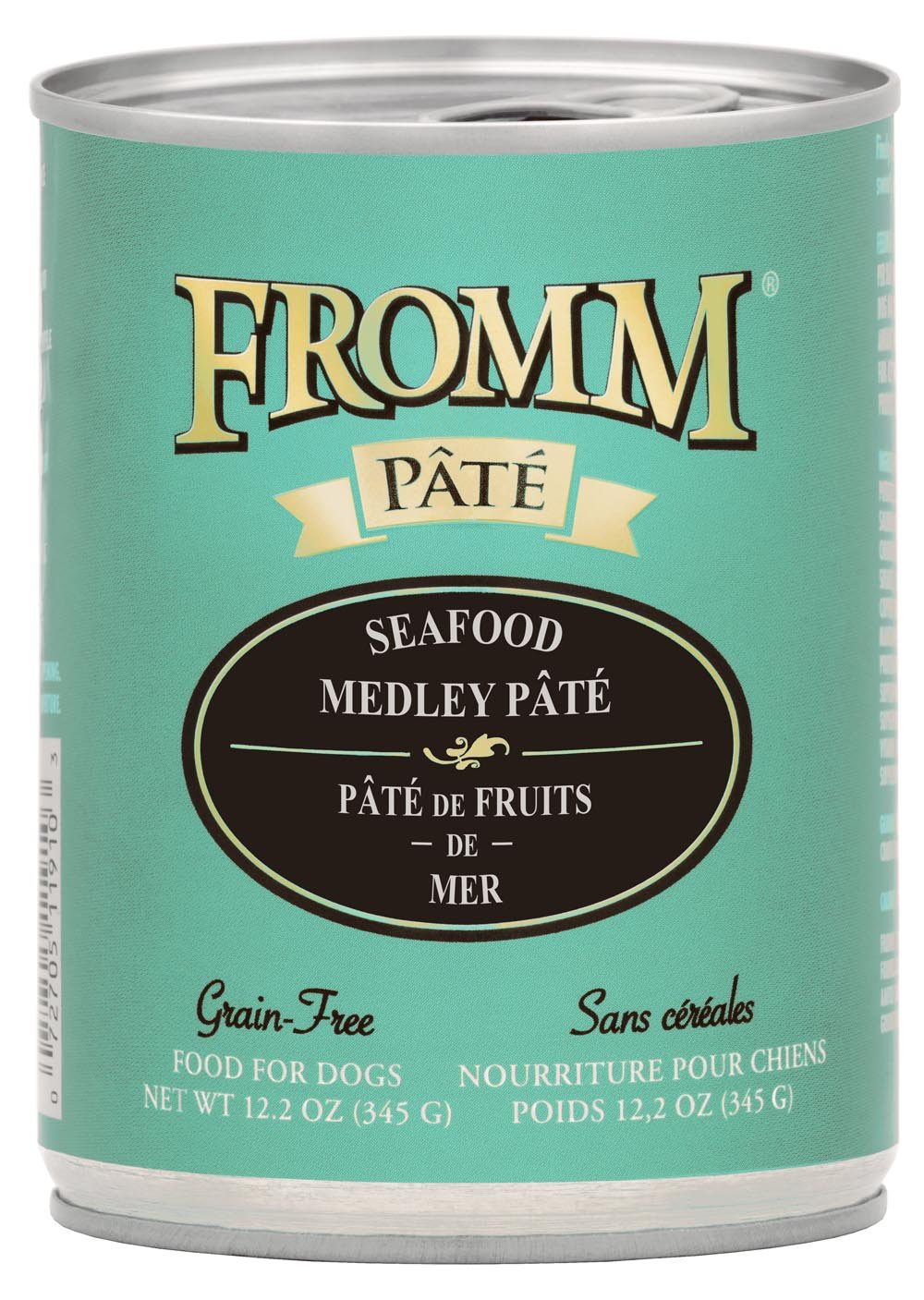 Fromm GF Seafood Mdly Pate' Dog 12.2o