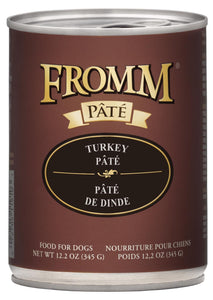 Fromm Gold Dog Turkey Pate' 12.2oz