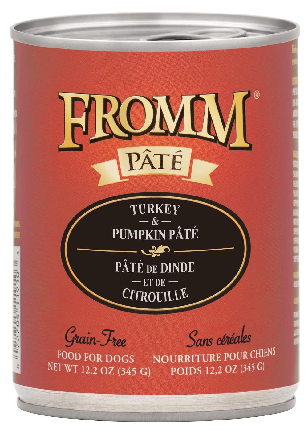 Fromm GF Turkey/Pmpkn Pate' Dog 12.2