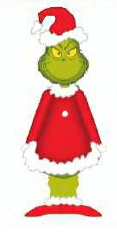 Grinch Holiday Vinyl Squeak Toys