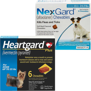 Heartgard Plus & Nexgard Chewable