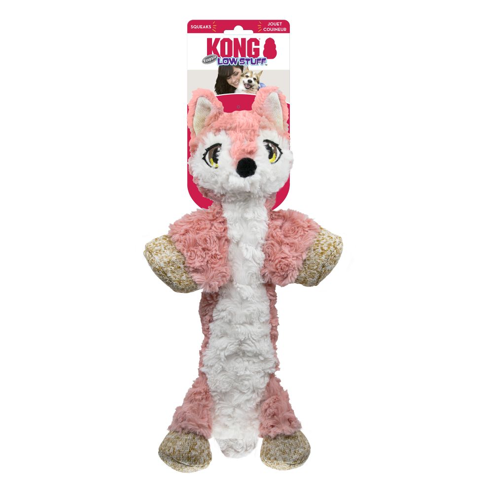 Kong Flopzie Low Stuff Dog Toys