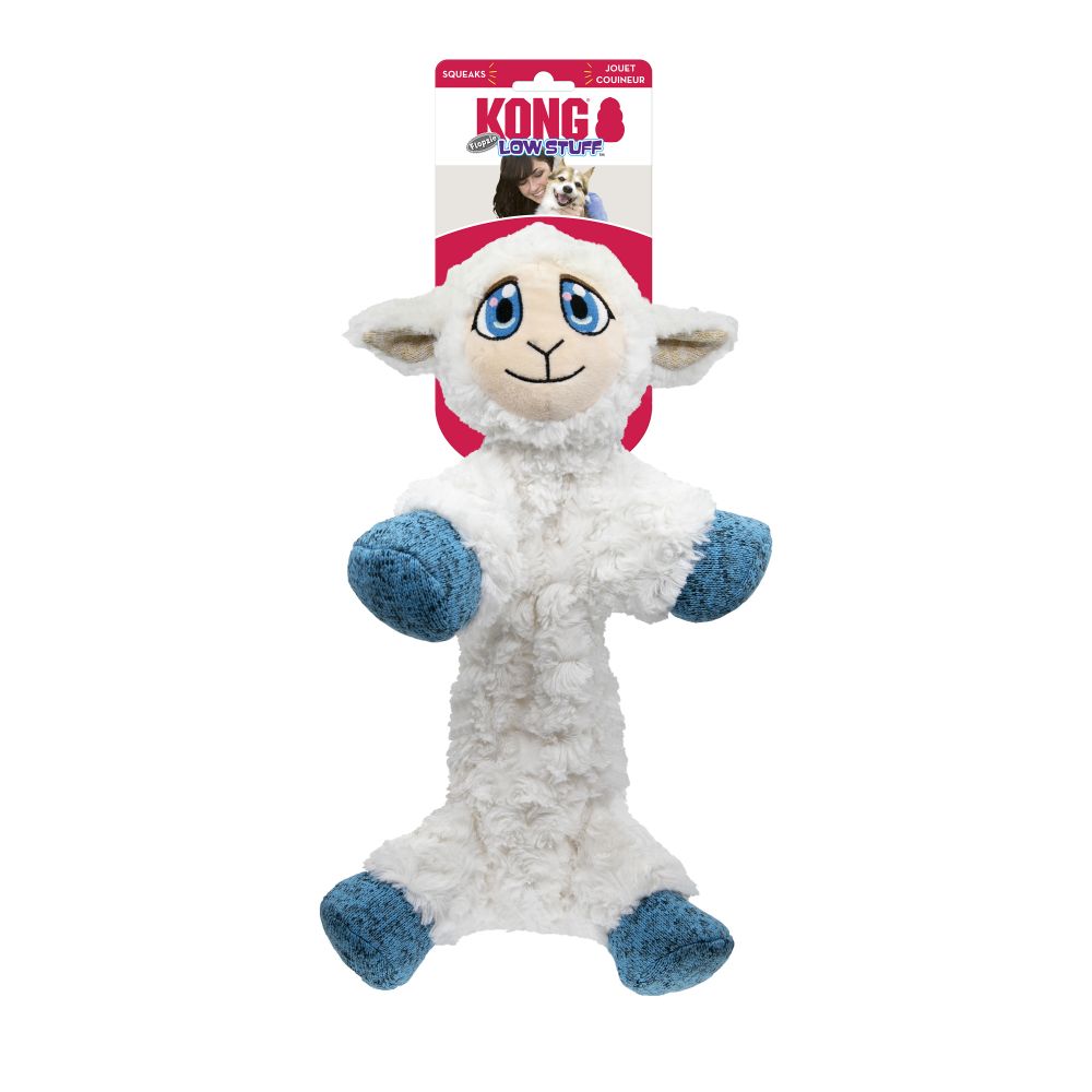 Kong Flopzie Low Stuff Dog Toys