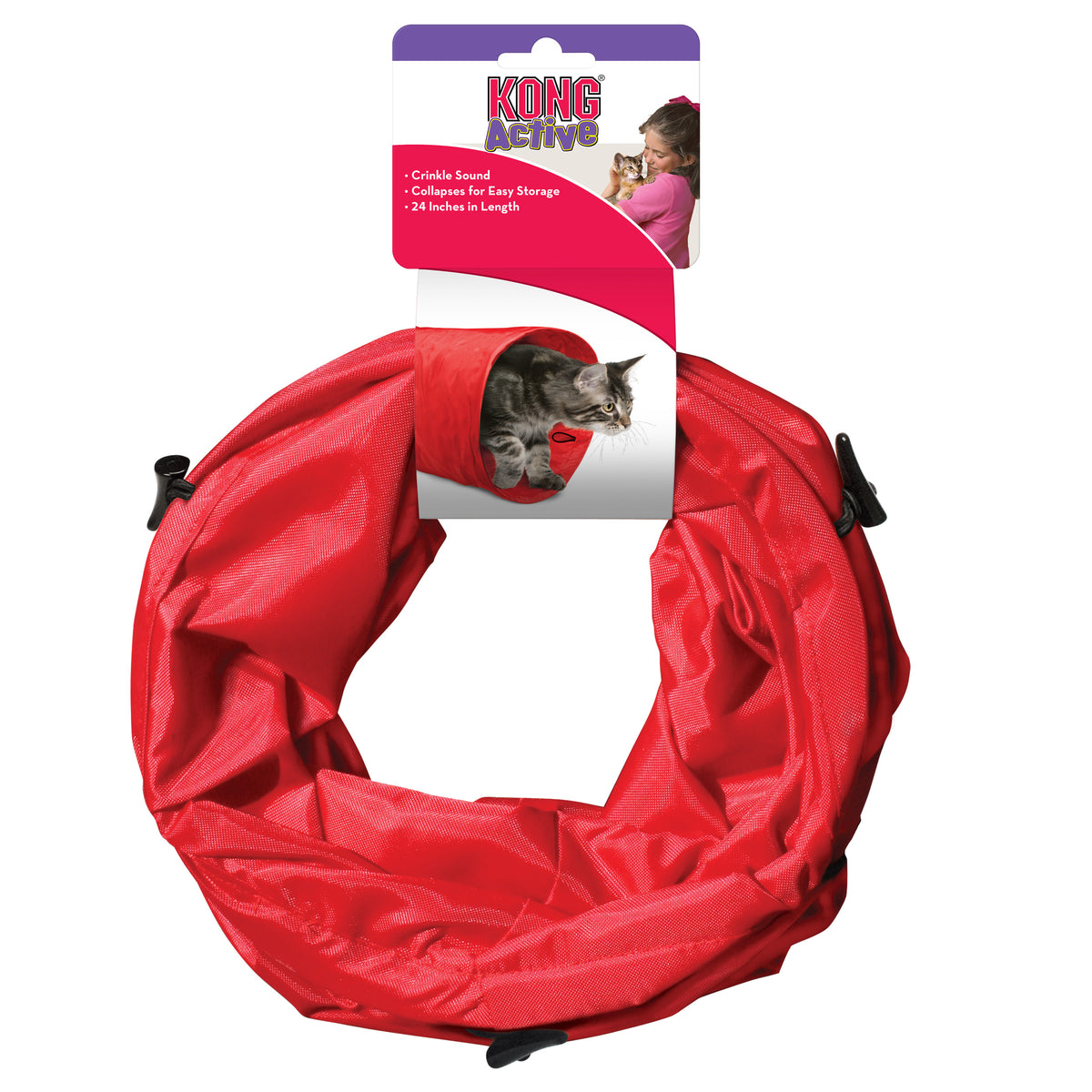 Kong Play Spaces Tunnel, Red