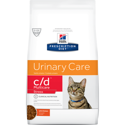 c/d Multicare Feline w/Chkn Stress 8.5#