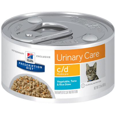 c/d Feline Veg/Tuna/Rice Stew 2.9oz