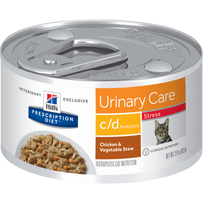 c/d Feline Stress Chickn/Veg Stew 2.9oz