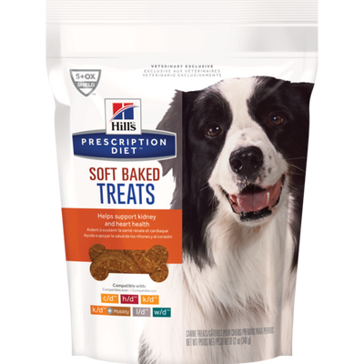 Prescription Diet Dog Sft Bkd Treats 12o