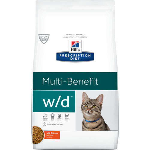 w/d Feline L F-Gluc Mgmnt-Gastro 4#