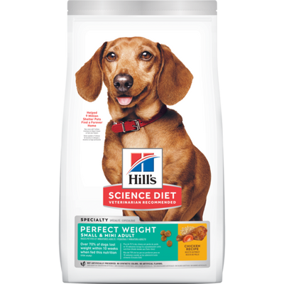 Sci Diet Dog Sm/Mini Adult Perfect Wt 4#
