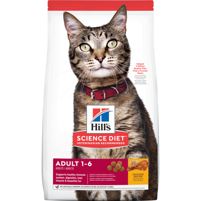 Sci Diet Cat Adult Optimal Care Orig 4#