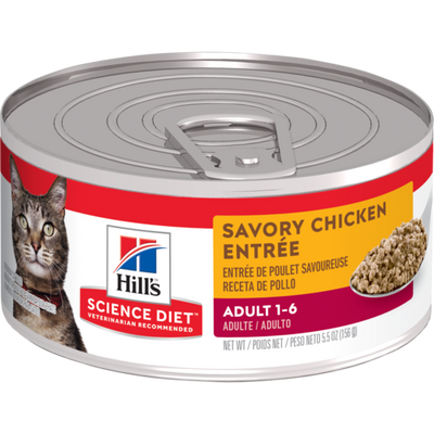 Sci Diet Cat Adult S Chicken Entree5.5oz